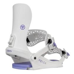 Gravity Mist 24/25 snowboard + Gravity Fenix white/lavender vázání + Gravity Aura Atop white/levander boty