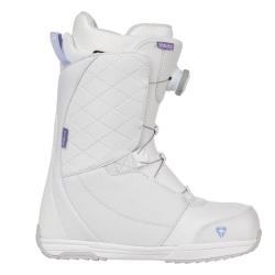 Gravity Mist 24/25 snowboard + Gravity Fenix white/lavender vázání + Gravity Aura Atop white/levander boty