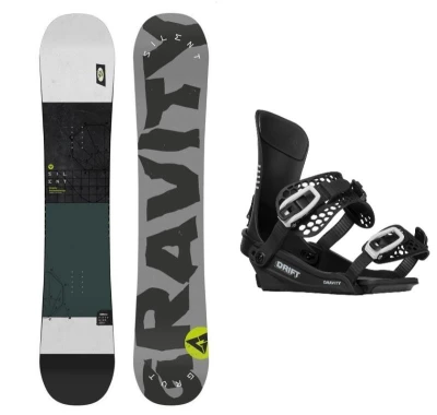 Gravity Silent 23/24 pánský snowboard + Gravity Drift black vázání + sleva 500,- na příslušenství Gravity Silent 23/24 pánský snowboard + Gravity Drift black vázání + sleva 500,- na příslušenství