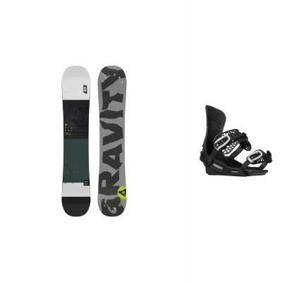 Gravity Silent 23/24 pánský snowboard + Gravity Drift black vázání