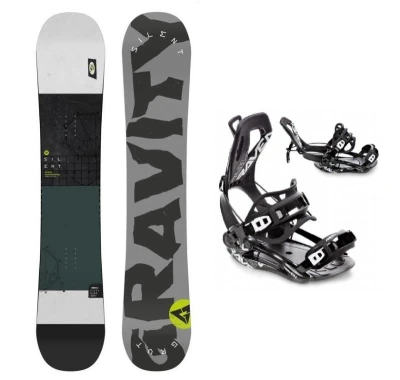 Gravity Silent 23/24 pánský snowboard + Raven FT360 black vázání Gravity Silent 23/24 pánský snowboard + Raven FT360 black vázání