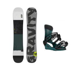 Gravity Silent 24/25 pánsky snowboard + Gravity Drift steel green viazanie + zľava 20 € na príslušenstvo