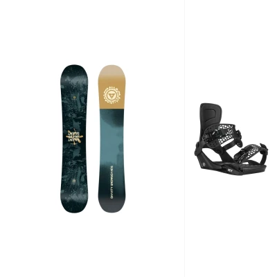 Gravity Silent 25/26 pánský snowboard + Gravity Indy black 25/26 snb vázání