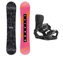 Gravity Sirene 25/26 dámsky snowboard + Gravity Rise black 25/26 snb viazanie + zľava 400,- na príslušenstvo Gravity Sirene 25/26 dámsky snowboard + Gravity Rise black 25/26 snb viazanie + zľava 400,- na príslušenstvo