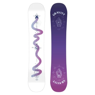 Gravity Sirene White 24/25 dámský snowboard + Raven FT360 white vázání