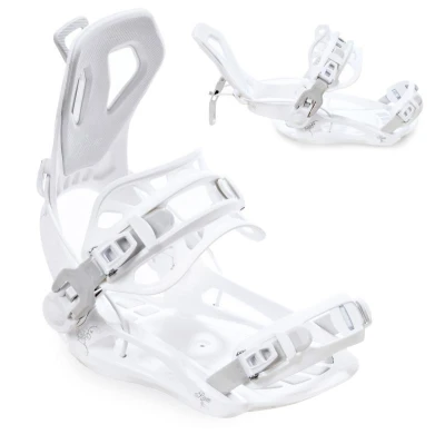 Gravity Sirene White 24/25 snowboard + Raven Fastec FT360 white vázání + Raven Pearl white boty