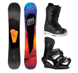 Gravity Sublime 24/25 snowboard + Gravity Fenix black viazanie + Gravity Bliss black/white topánky + zľava 20 € na príslušenstvo