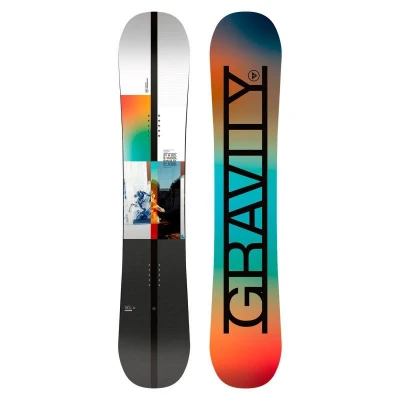 Gravity Symbol 25/26 pánský snowboard + Raven Fastec FT360 black vázání