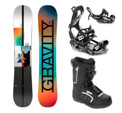 Gravity Symbol 25/26 snowboard + Raven Fastec FT360 black vázání + Raven Target ATOP obuv