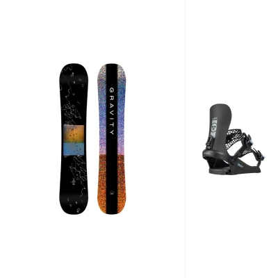 Gravity Symbol 26/27 pánský snowboard + Gravity Drift black snowboardové vázání