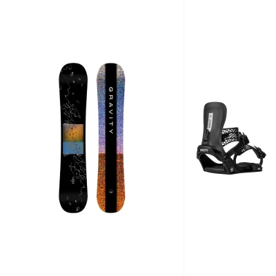 Gravity Symbol 26/27 pánský snowboard + Gravity Indy black pánské snb vázání