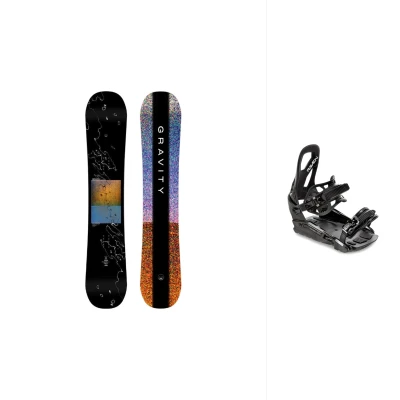 Gravity Symbol 26/27 pánský snowboard + Raven S230 Black snowboardové vázání