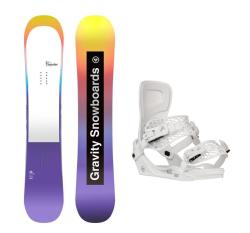 Gravity Thunder 24/25 dámsky snowboard + Gravity Rise white viazanie + zľava 20 € na príslušenstvo