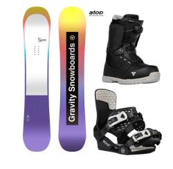 Gravity Thunder Jr snowboard + Gravity Wildcat viazanie + Gravity Micro Atop topánky + zľava 20 € na príslušenstvo