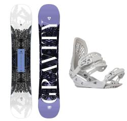 Gravity Trinity 23/24 dámský snowboard + Gravity G2 Lady white vázání + sleva 500,- na příslušenství Gravity Trinity 23/24 dámský snowboard + Gravity G2 Lady white vázání + sleva 500,- na příslušenství