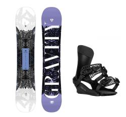 Gravity Trinity 24/25 dámsky snowboard + Gravity Fenix black viazanie + zľava 25 € na príslušenstvo