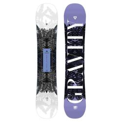 Gravity Trinity 24/25 snowboard + Raven Fastec FT360 white vázání + Raven Pearl white boty