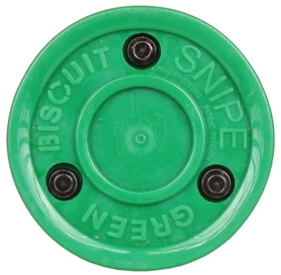 Green Biscuit Sniper zelený tréninkový hokejový puk