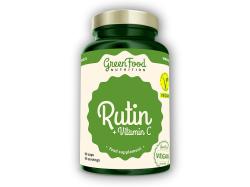 GreenFood Nutrition Rutin + vitamín C 90 kapsúl