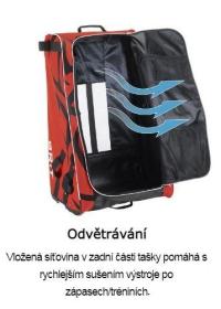 Grit HYFX Black YTH dětská hokejová taška POUZE černá, Dětská, 30 (VÝPRODEJ)