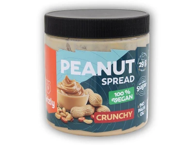 Grizly Arašídový krém křupavý 100% 500g Grizly Arašídový krém křupavý 100% 500g