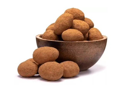 Grizly Mandle v mléčné čokoládě se skořicí 500g