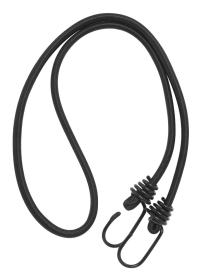 Force Gumička upínacia 8 mm x 1000 mm, čierna