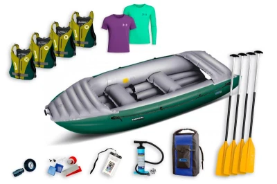 Gumotex Colorado 360 SET -2 (v ceně 4x pádla, 4x vesta, 2x termotriko, pumpa, kompresní obal, lepení) + sleva 1500,- na příslušenství