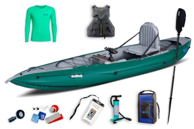 Gumotex Halibut SET - 1 (V ceně: pádlo,vesta,pumpa,obal,lepení) + sleva 1000,- na příslušenství