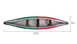 Gumotex Scout Standart SET 1 kanoe (v ceně 2x pádla, 2x triko, pumpa, vak, lepení) + sleva 1500,- na příslušenství