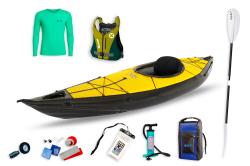 Gumotex Swing 1/2025 SET 2 nafukovací kajak (v cene: pádlо, vesta, pumpa, vak, lepenie, tričko)