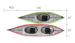 Gumotex Swing 1 Nitrilon nafukovací kajak + sleva 1500,- na příslušenství