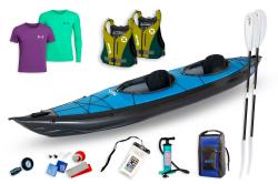 Gumotex Swing 2/2025 SET 2 nafukovací kajak (v cene: 2x pádlo, 2x vesta, pumpa, vak, lepenie, tričká) + zľava 500,- na príslušenstvo