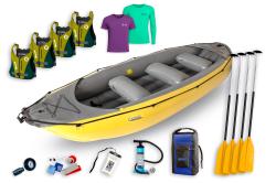 Gumotex Ontario 450S SET - 2 (v setu: 4x pádlo, 4x vesty, trika, pumpa, obal) nafukovací raft + sleva 600,- na příslušenství
