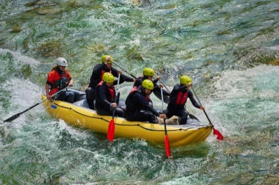 Gumotex Ontario 450S SET - 2 (v setu: 4x pádlo, 4x vesty, trika, pumpa, obal) nafukovací raft + sleva 600,- na příslušenství