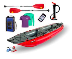 Gumotex Pálava 400 SET - 1 kanoe (v cene 2x veslo, pumpa, obal na doklady, sada lepenia) + zľava 500,- na príslušenstvo