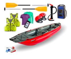 Gumotex Pálava 400 SET - 3 kanoe (v cene 2x veslo, 2x vesta, pumpa, obal na doklady, sada lepenia) + zľava 60 € na príslušenstvo