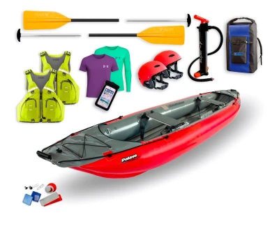 Gumotex Pálava 400 SET - 3 kanoe (v ceně 2x pádlo,2x vesta, pumpa, obal na doklady, sada lepení) + sleva 1500,- na příslušenství