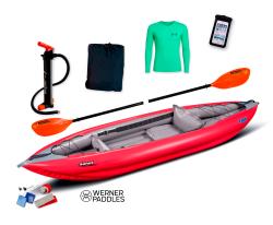 Gumotex Safari 330 SET - 1 nafukovací kajak (v ceně pádlo, pumpa, vak, obal na doklady, triko)