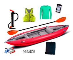 Gumotex Safari 330 SET - 2 nafukovací kajak (v ceně pádlo, vesta, pumpa, vak, obal na doklady, triko)