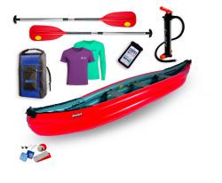 Gumotex Scout Standart SET 1 kanoe (v ceně 2x pádla, 2x triko, pumpa, vak, lepení) + sleva 1500,- na příslušenství