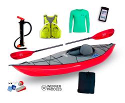 Gumotex Swing 1 Nitrilon SET - 3 nafukovací kajak (v cene: pumpa, pádlо, obal, termotričko, lepenie) + zľava 60 € na príslušenstvo