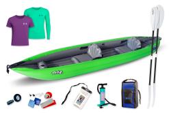 Gumotex Twist 2/1 SET - 1 nafukovací kajak (V ceně:2x pádlo + pumpa + obal na mobil + transportní vak + sada lepení ) + sleva 1500,- na příslušenství