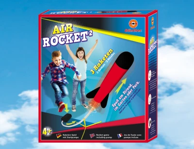Günther Air Rocket 3 ks s odpalovačem pěnové rakety