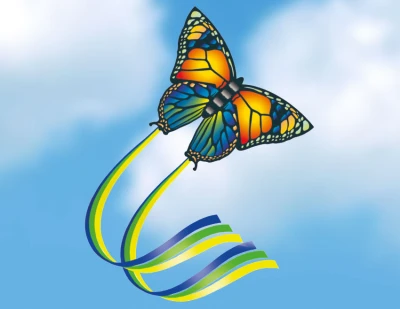 Günther Butterfly 95x63 cm drak