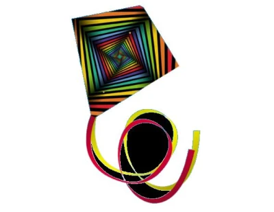 Günther drak SQUARE pro děti 70 x 70 cm