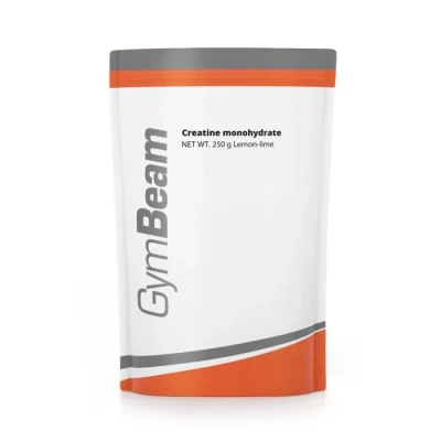 GymBeam 100% Kreatin monohydrát 250 g POUZE bez příchuti (VÝPRODEJ)
