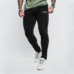 GymBeam Tepláky Slimfit Black