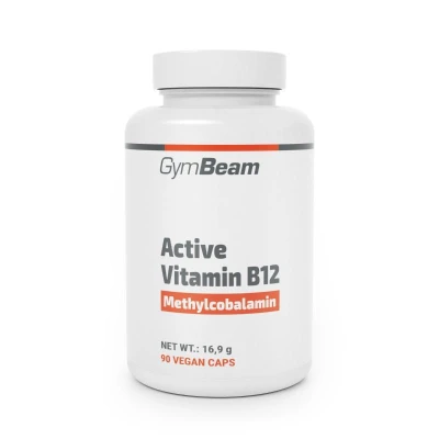 GymBeam Aktivní vitamín B12 (Methylkobalamin) 90 kaps. (VÝPRODEJ)