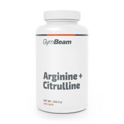 GymBeam Arginin + Citrulin 240 kaps.
